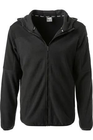 PUMA Herren Fleecejacke Mikrofaser/Funktion unifarben