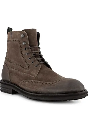 Floris van Bommel Herren Stiefeletten Velours