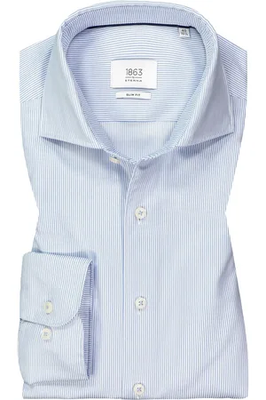 ETERNA Herren Hemd gestreift Slim Fit