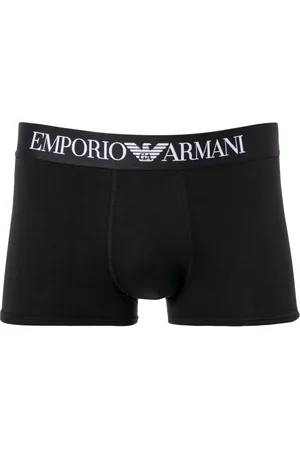 Emporio Armani Herren Trunk Baumwolle & Mix unifarben