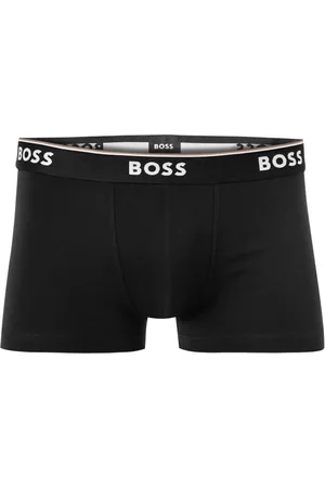 HUGO BOSS Herren Trunks Baumwolle & Mix unifarben
