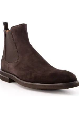 Lottusse Herren Chelsea Boots Velours
