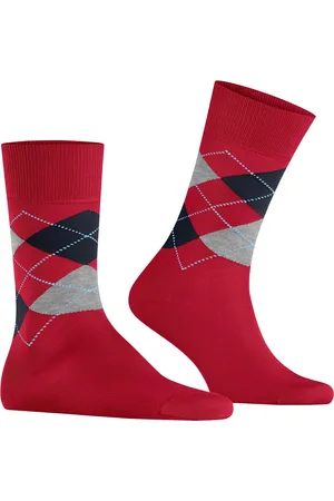 Burlington Herren Socken Baumwolle & Mix Gemustert