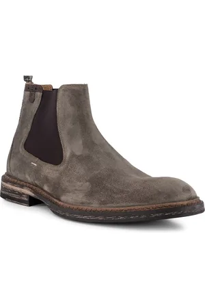 Floris van Bommel Herren Chelsea Boots Velours