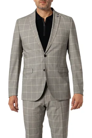 Cg Herren Sakko kariert Slim Fit