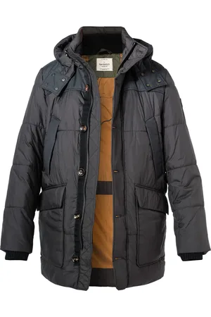 handstich Herren Steppjacke unifarben