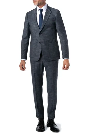 Strellson Herren Anzug meliert Slim Fit