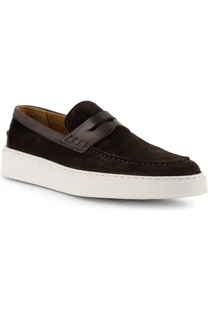 Rosso e Nero Herren Slipper Velours