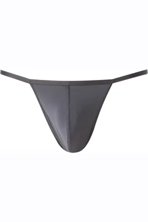Hom Herren Stringtanga Mikrofaser/Funktion unifarben