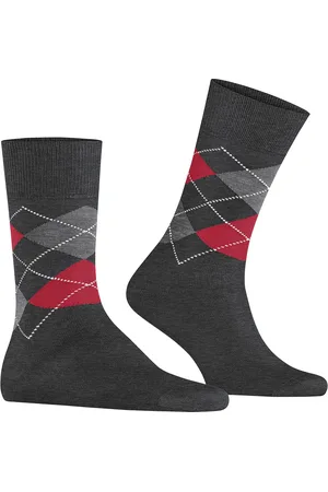 Burlington Herren Socken Baumwolle & Mix Gemustert