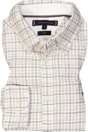 Tommy Hilfiger Herren Hemd kariert Slim Fit