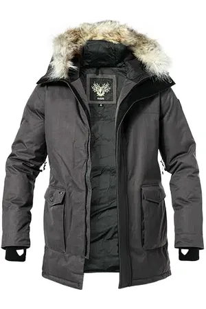 Nobis Herren Daunenparka unifarben