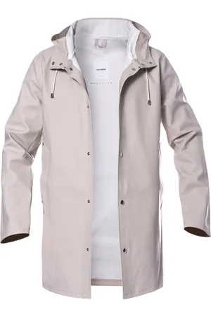 Stutterheim Herren Regenmantel unifarben