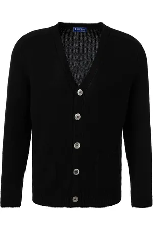 Cipriani Herren Cardigan unifarben