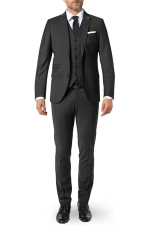 Cg Herren Anzug Slim Fit