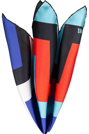 Missoni Herren Einstecktuch Seide Gemustert
