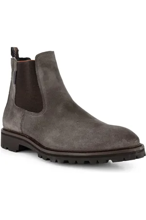 Floris van Bommel Herren Chelsea Boots Velours