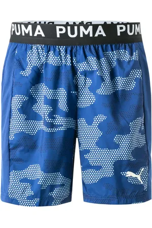 PUMA Herren Shorts Mikrofaser/Funktion Gemustert