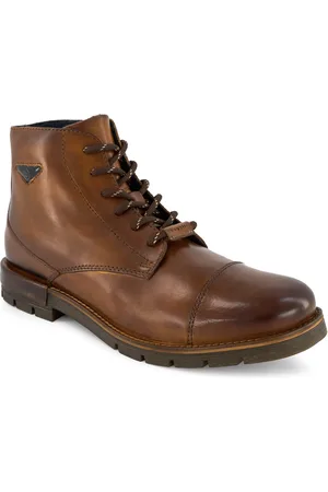 Bugatti Herren Schnürboots Glattleder