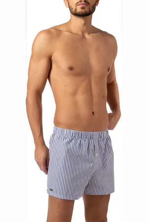 Lacoste Herren Boxershorts Reine Baumwolle Gemustert