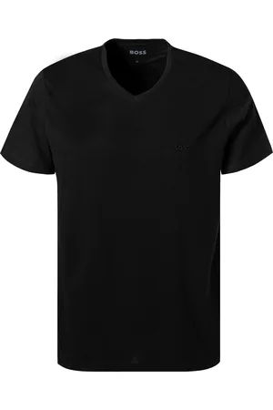 HUGO BOSS Herren T-Shirts Reine Baumwolle unifarben