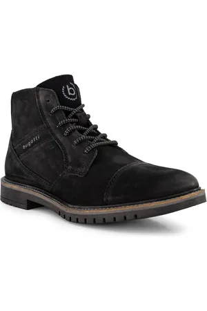 Bugatti Herren Schnürboots Velours