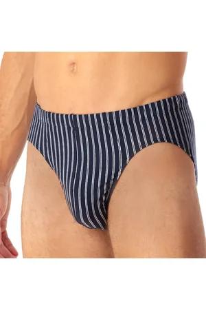 Schiesser Herren Slip-Baumwoll-Stretch Baumwolle & Mix Gestreift