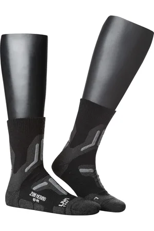 UYN Herren Trekkingsocken Merinowolle unifarben