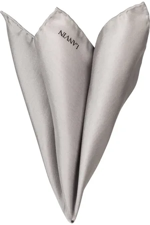 Lanvin Herren Einstecktuch Seide unifarben