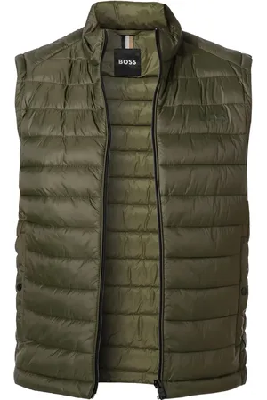 HUGO BOSS Herren Steppweste unifarben
