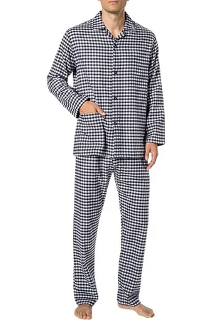 Novila Herren Pyjama Flanelle Kariert