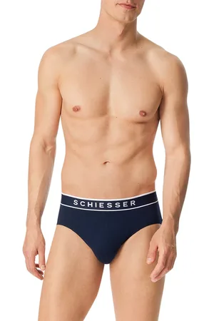 Schiesser Herren Rio-Slip Baumwolle & Mix unifarben