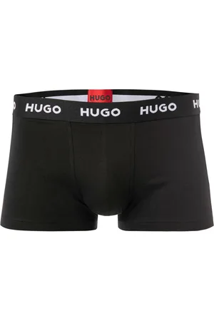 HUGO BOSS Herren Trunks Baumwolle & Mix unifarben
