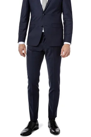 Roy Robson Herren Hose kariert Slim Fit