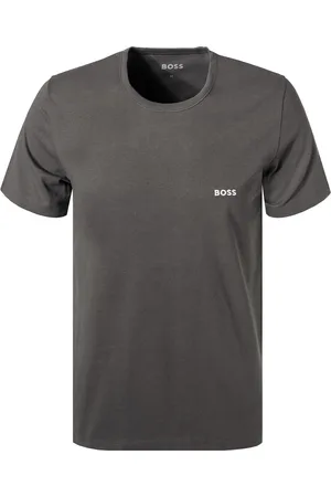 HUGO BOSS Herren T-Shirts Reine Baumwolle unifarben