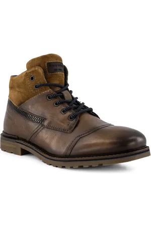 Bugatti Herren Schnürboots Glattleder