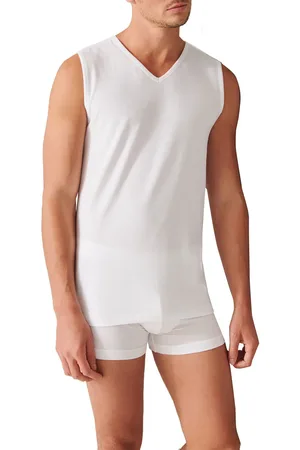 Schiesser Herren Tanktops Baumwolle & Mix unifarben