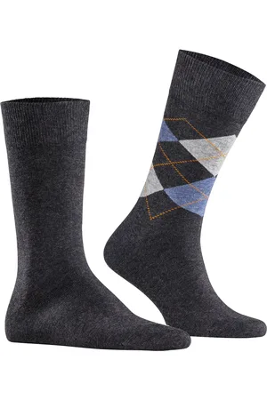 Burlington Herren Socken Baumwolle & Mix Gemustert