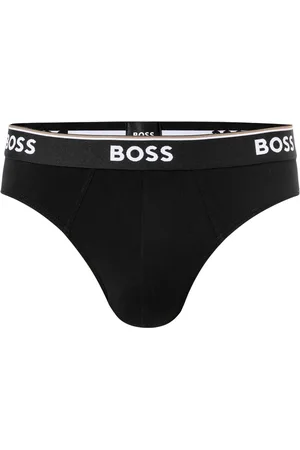 HUGO BOSS Herren Slips Baumwolle & Mix unifarben