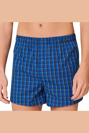 Schiesser Herren Boxershorts Reine Baumwolle Gestreift