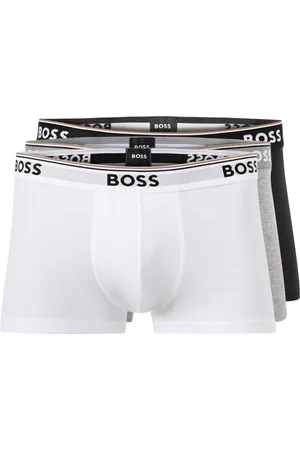 HUGO BOSS Herren Trunks Baumwolle & Mix unifarben