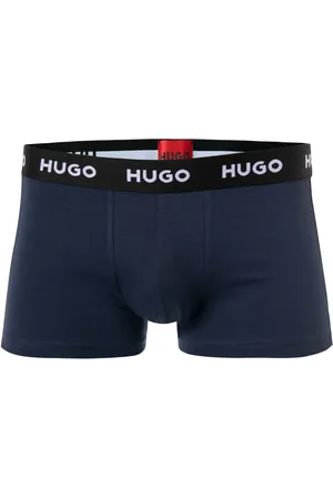 HUGO BOSS Herren Trunks Baumwolle & Mix unifarben