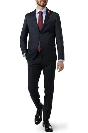 Cg Herren Anzug meliert Slim Fit