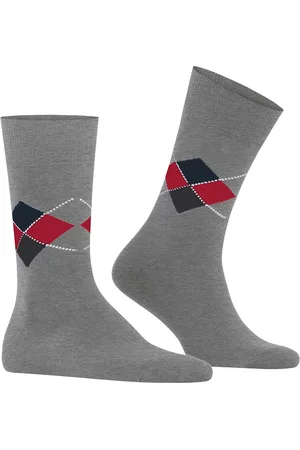 Burlington Herren Socken Baumwolle & Mix Gemustert
