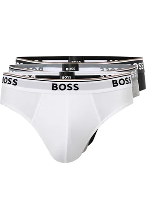 HUGO BOSS Herren Slips Baumwolle & Mix unifarben