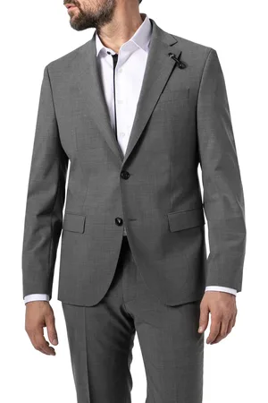 Baldessarini Herren Sakko meliert Slim Fit