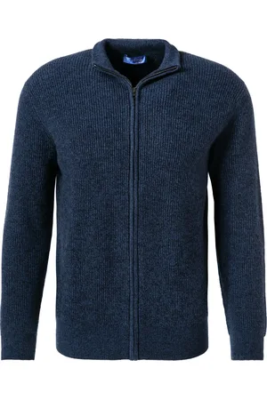 Cipriani Herren Strickjacke unifarben