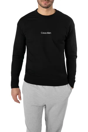 Calvin Klein Herren Sweatshirt Baumwolle & Mix unifarben
