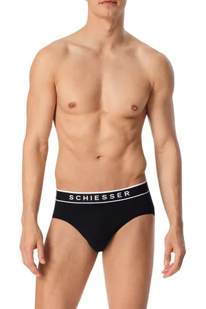 Schiesser Herren Rio-Slip Baumwolle & Mix unifarben