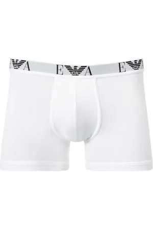 Emporio Armani Herren Trunks Baumwolle & Mix unifarben